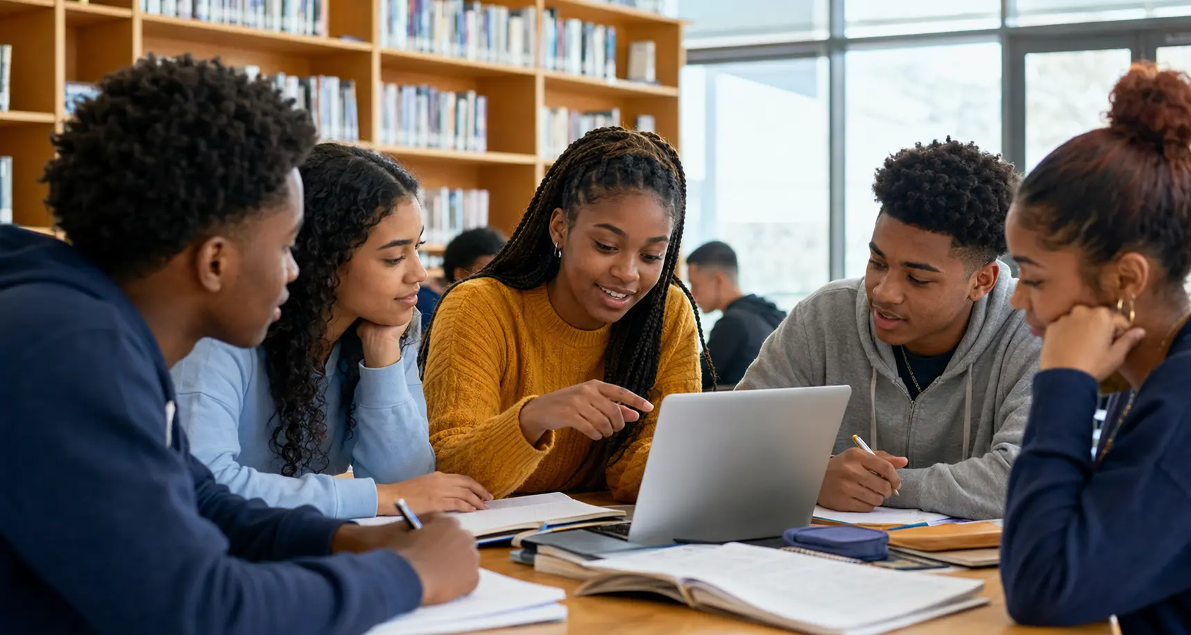 Students participating in a Generation Acceleration program